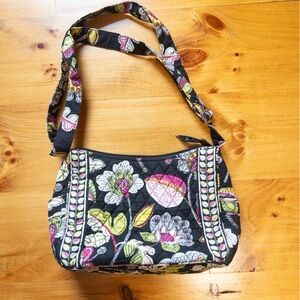 Vera Bradley Moon Blooms Adjustable Crossbody Purse Bag